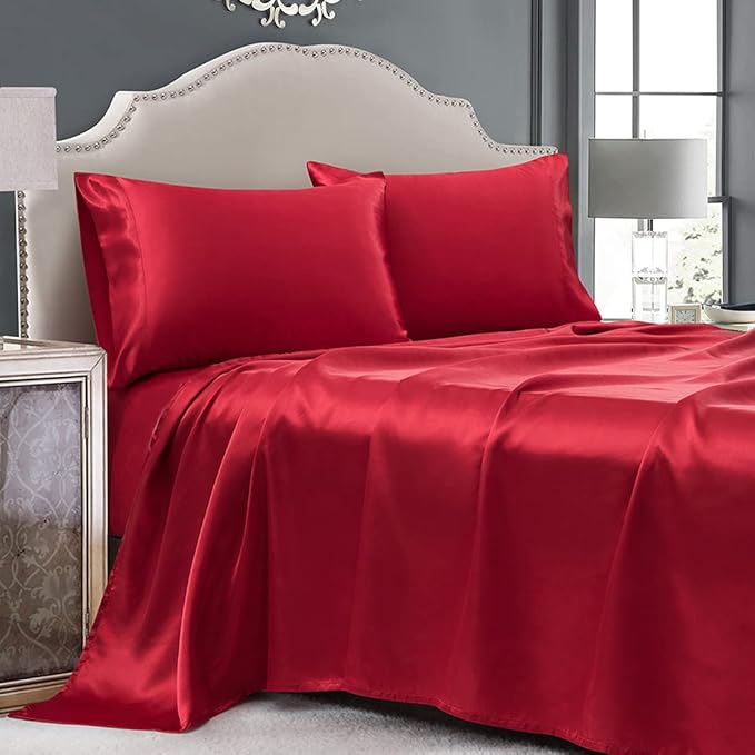 Silk Flat Sheet - myhomestore.com.pk