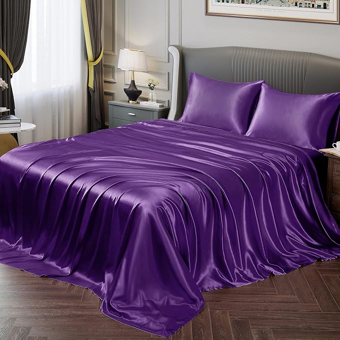 Silk Flat Sheet - myhomestore.com.pk