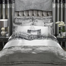 Silver Bridal Bedding Duvet Set with Filling - myhomestore.com.pk