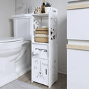 Spakoo Paris Bathroom Cabinet Stand Organizer Rack - myhomestore.com.pk