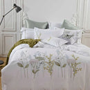Spring Blossom Embroidery Duvet Set - myhomestore.com.pk