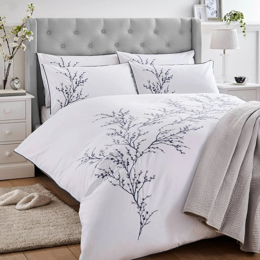 Spring Embroidery Duvet Set - myhomestore.com.pk