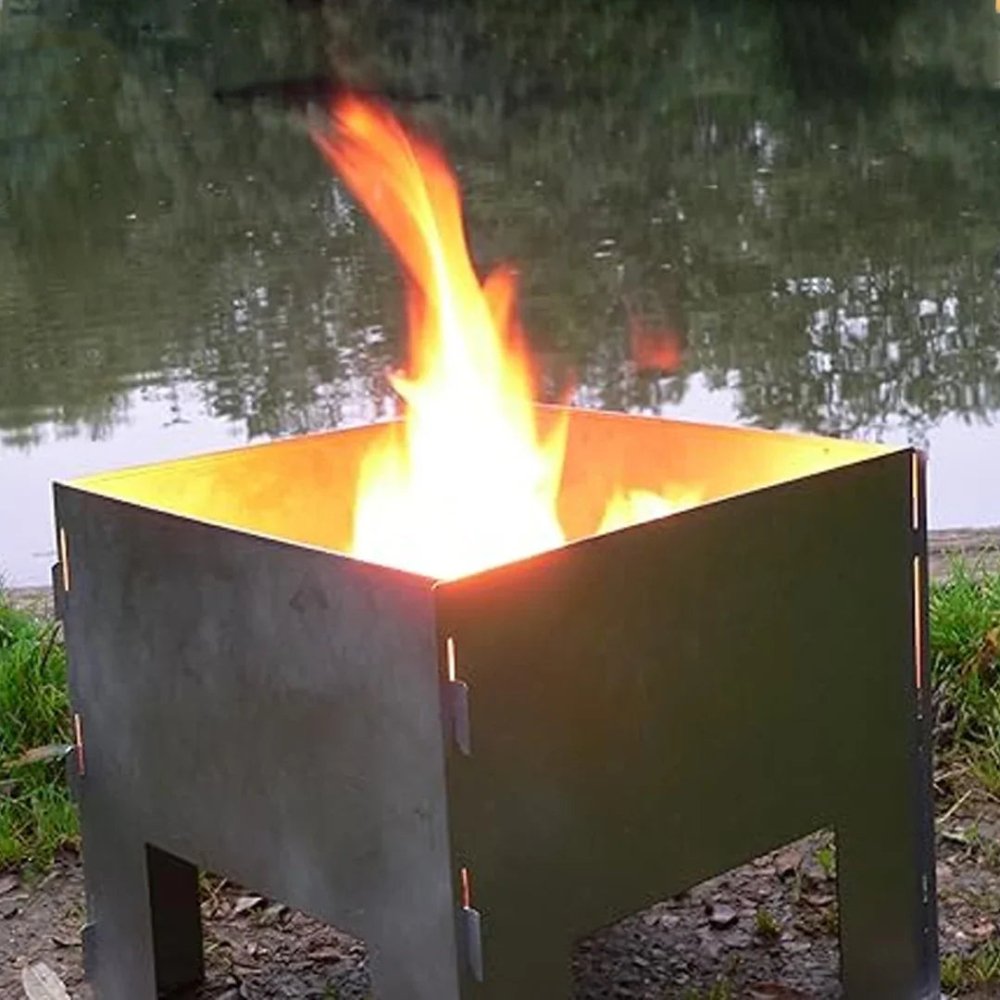 Square Fire Pit - myhomestore.com.pk