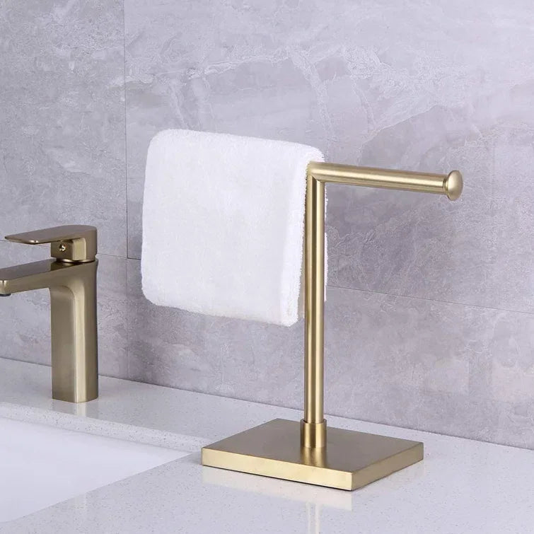 Square T - Shape Hand Towel Holder - myhomestore.com.pk