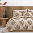 Damask-Print Duvet Set | Luxury Jacquard Bedding Collection