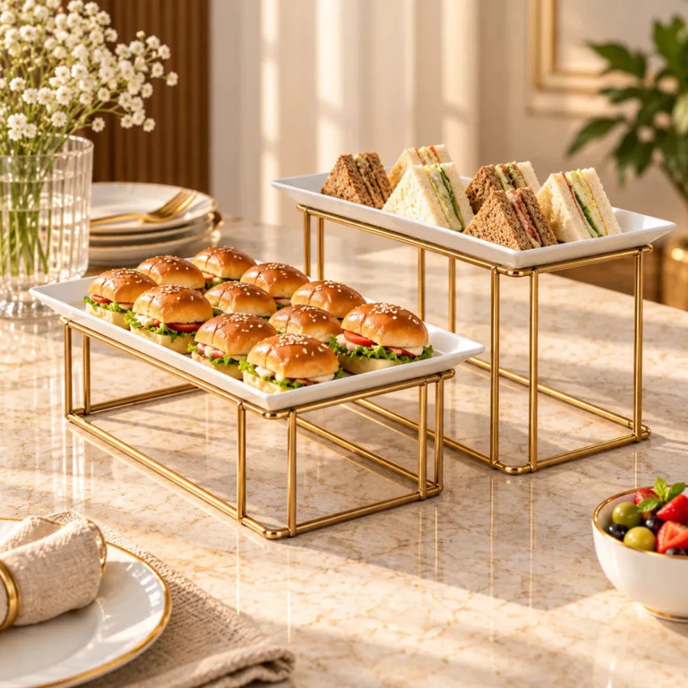 Stand for Cakes & Pastry Display Set of 2 - myhomestore.com.pk
