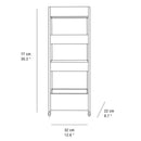 STORAGE UNIT WITH WHEELS - myhomestore.com.pk