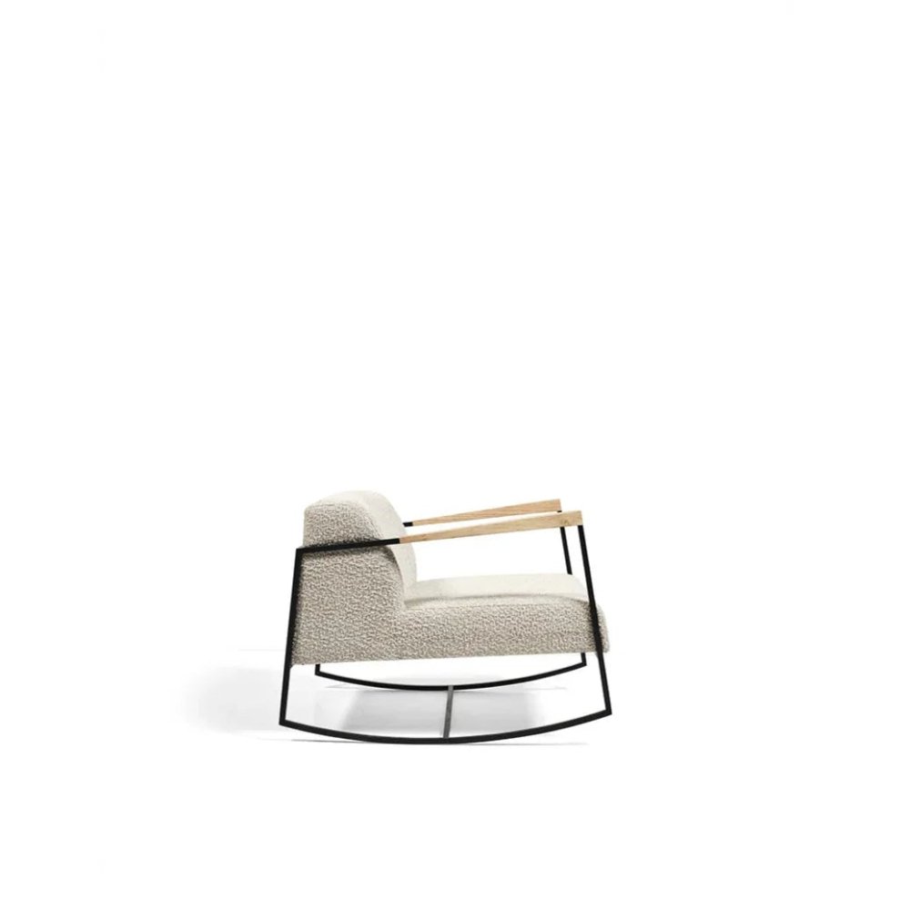 Stylish Armchair with Metal Frame - myhomestore.com.pk