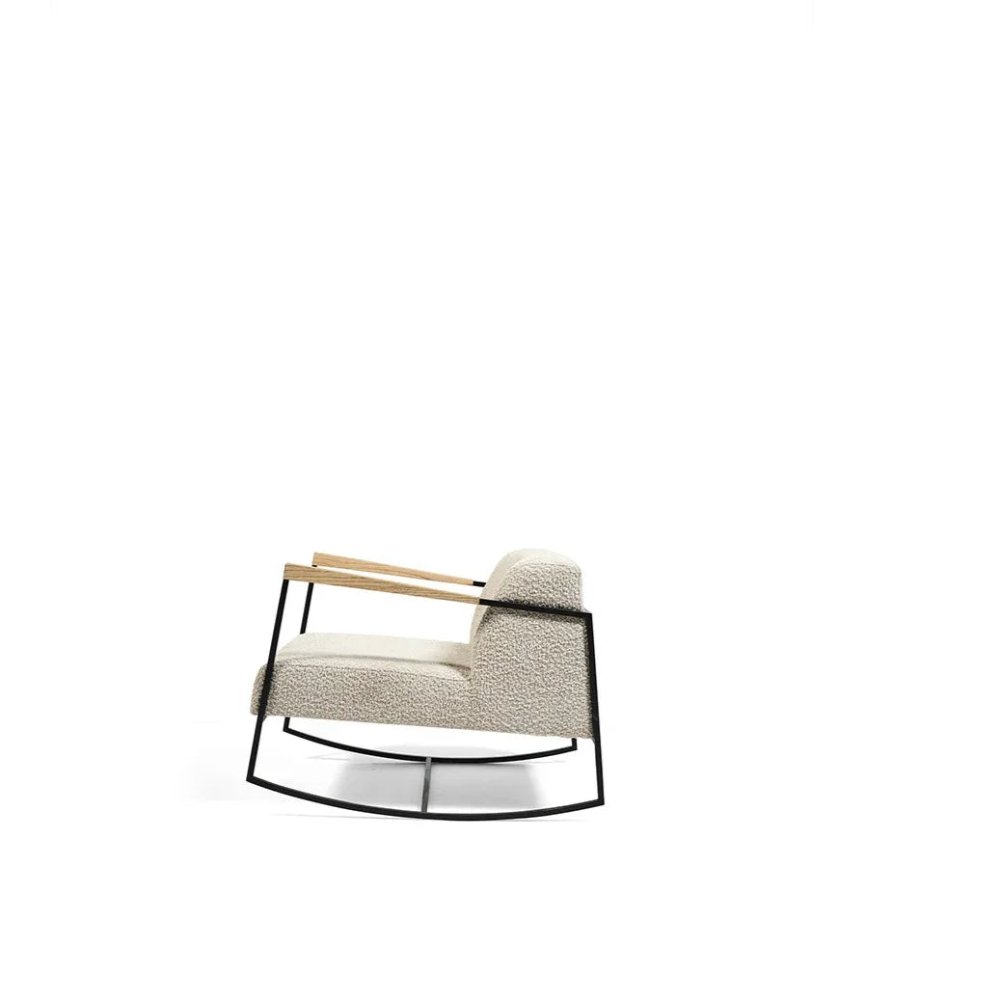 Stylish Armchair with Metal Frame - myhomestore.com.pk