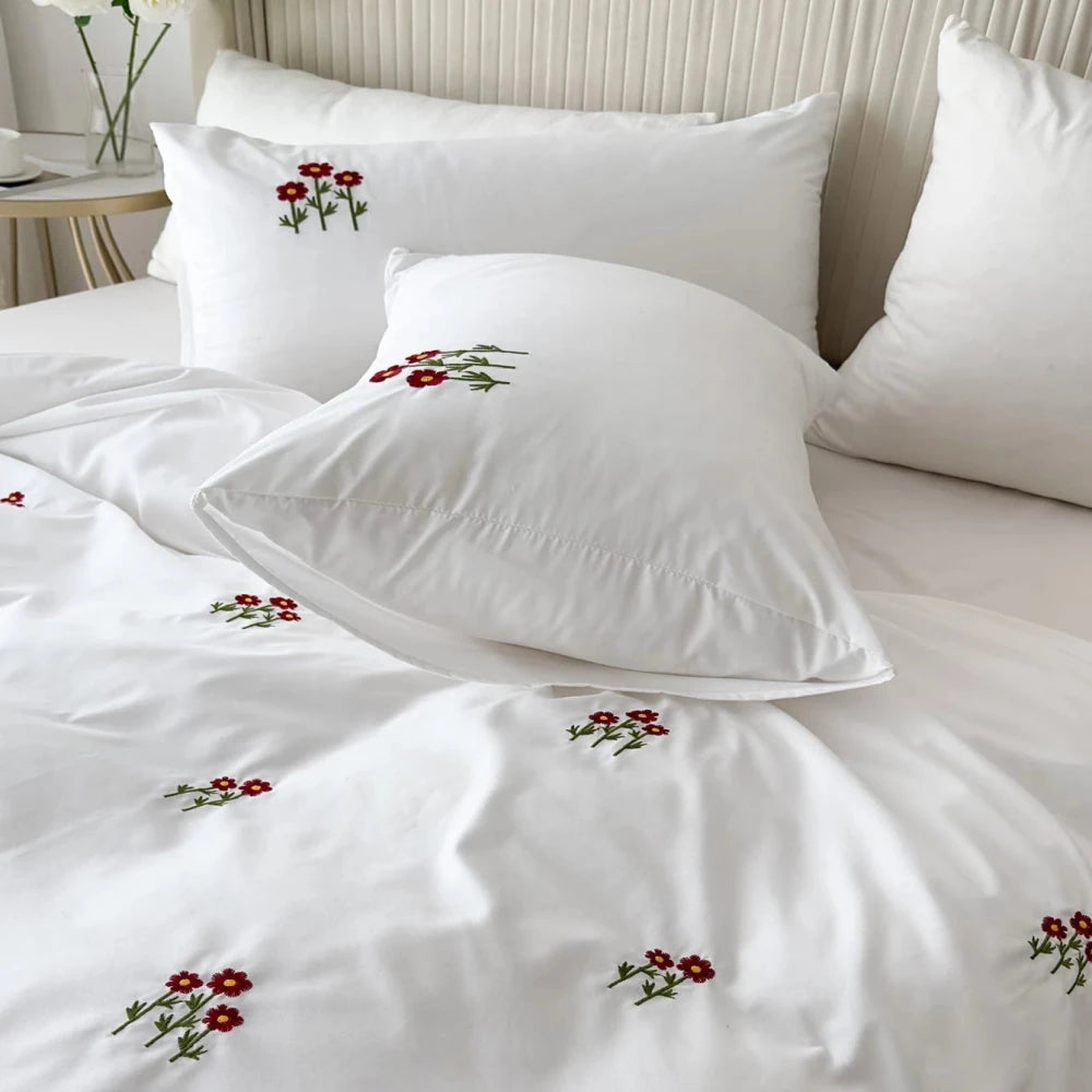 Sunflower Embroidered Bedding - myhomestore.com.pk