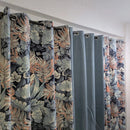 Sunwashed Florals Cotton Duck Curtain Set - myhomestore.com.pk