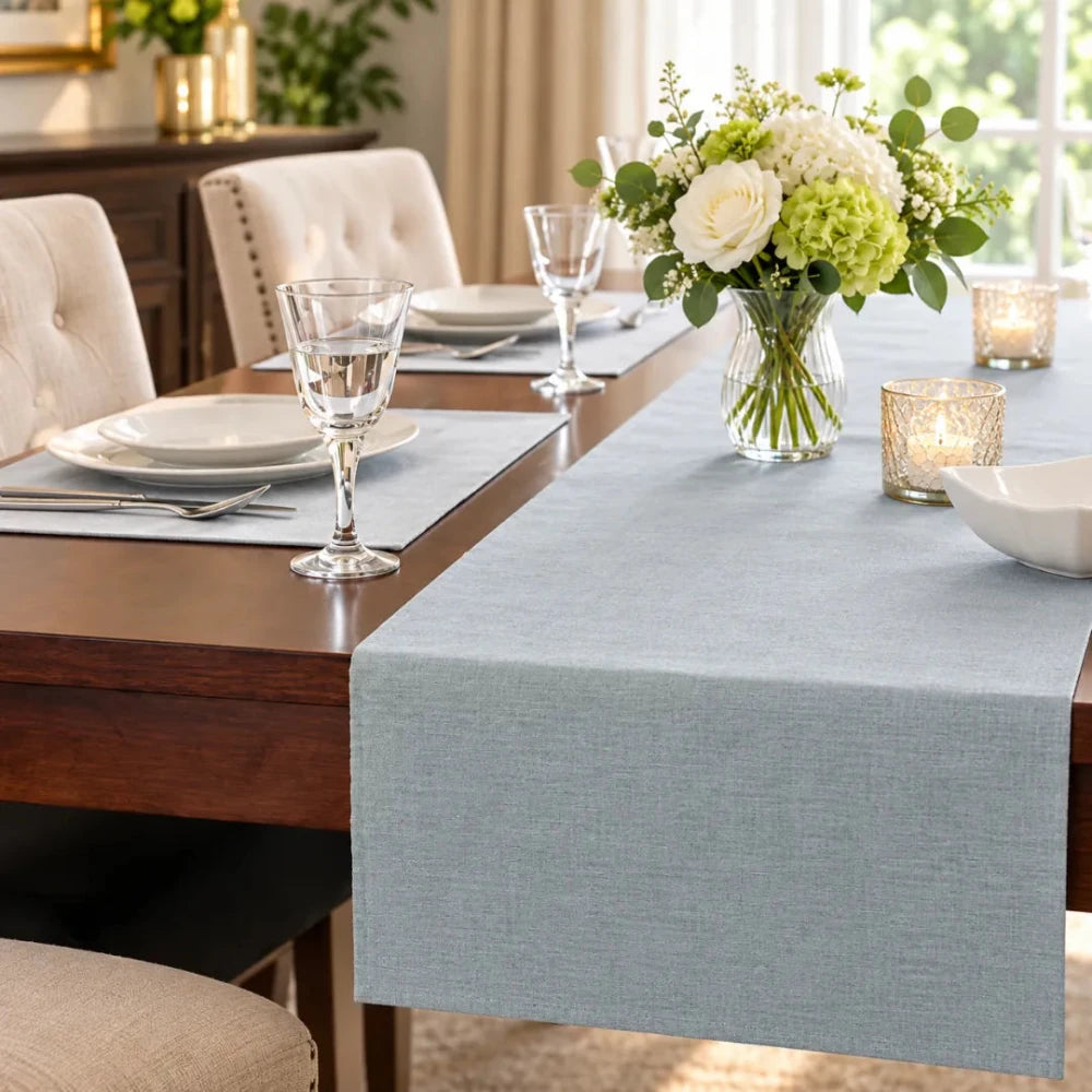 Table Runner (Grey) - myhomestore.com.pk