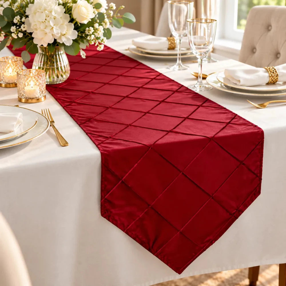 Table Runner (pinch pleate) - myhomestore.com.pk