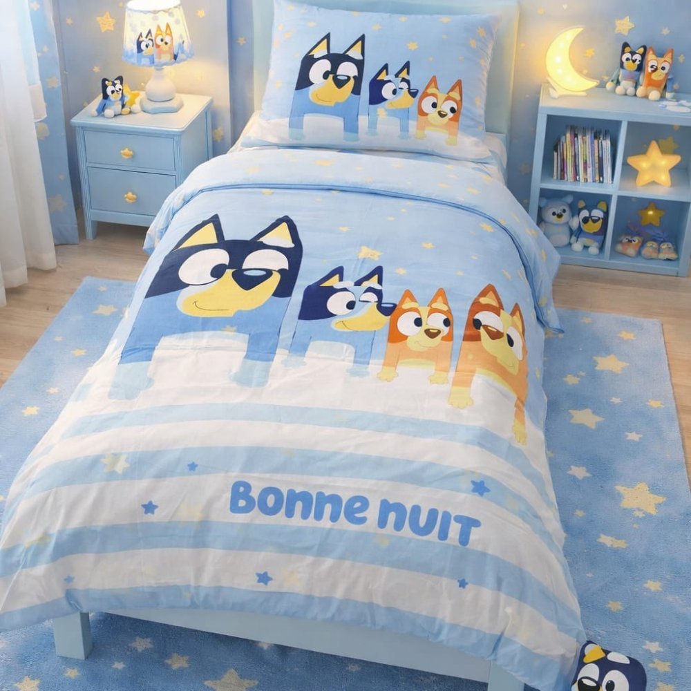 tarry Night Decor Kids Cartoon Bed - sheet - myhomestore.com.pk