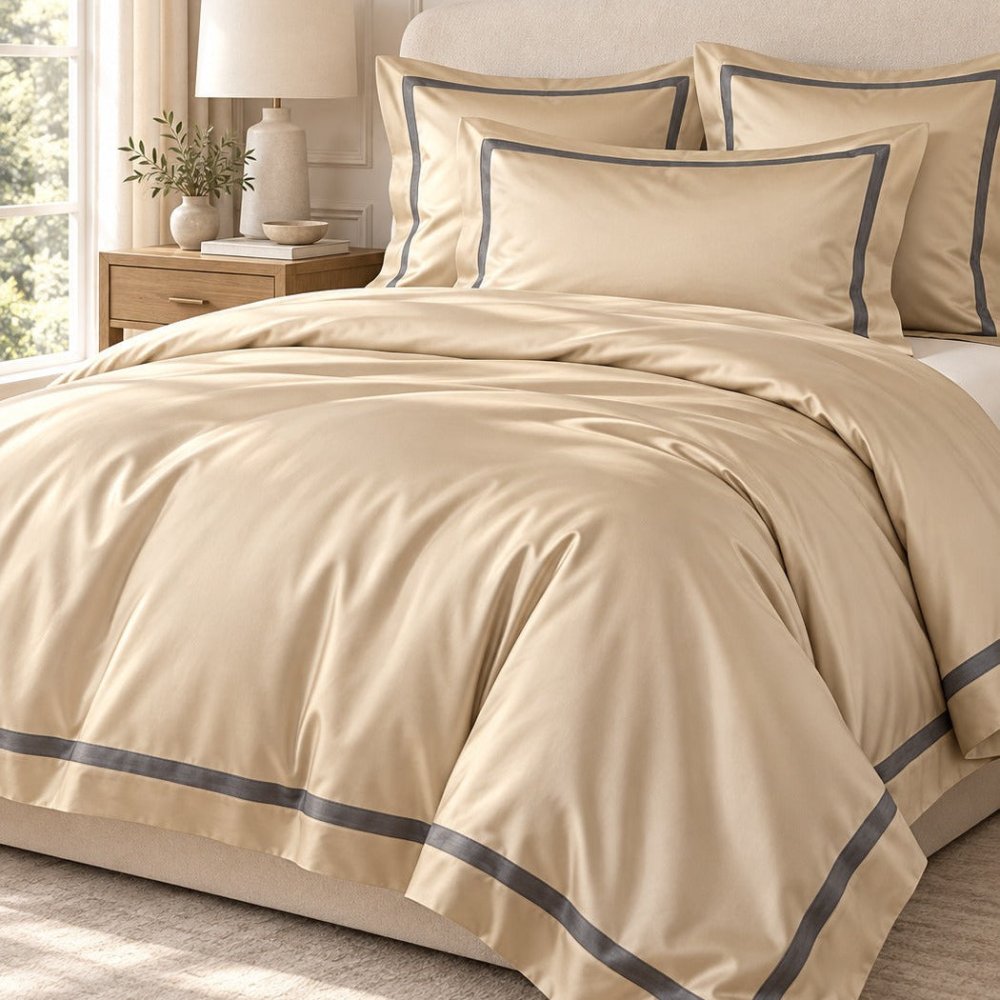Timeless Two Tone Duvet Set - myhomestore.com.pk