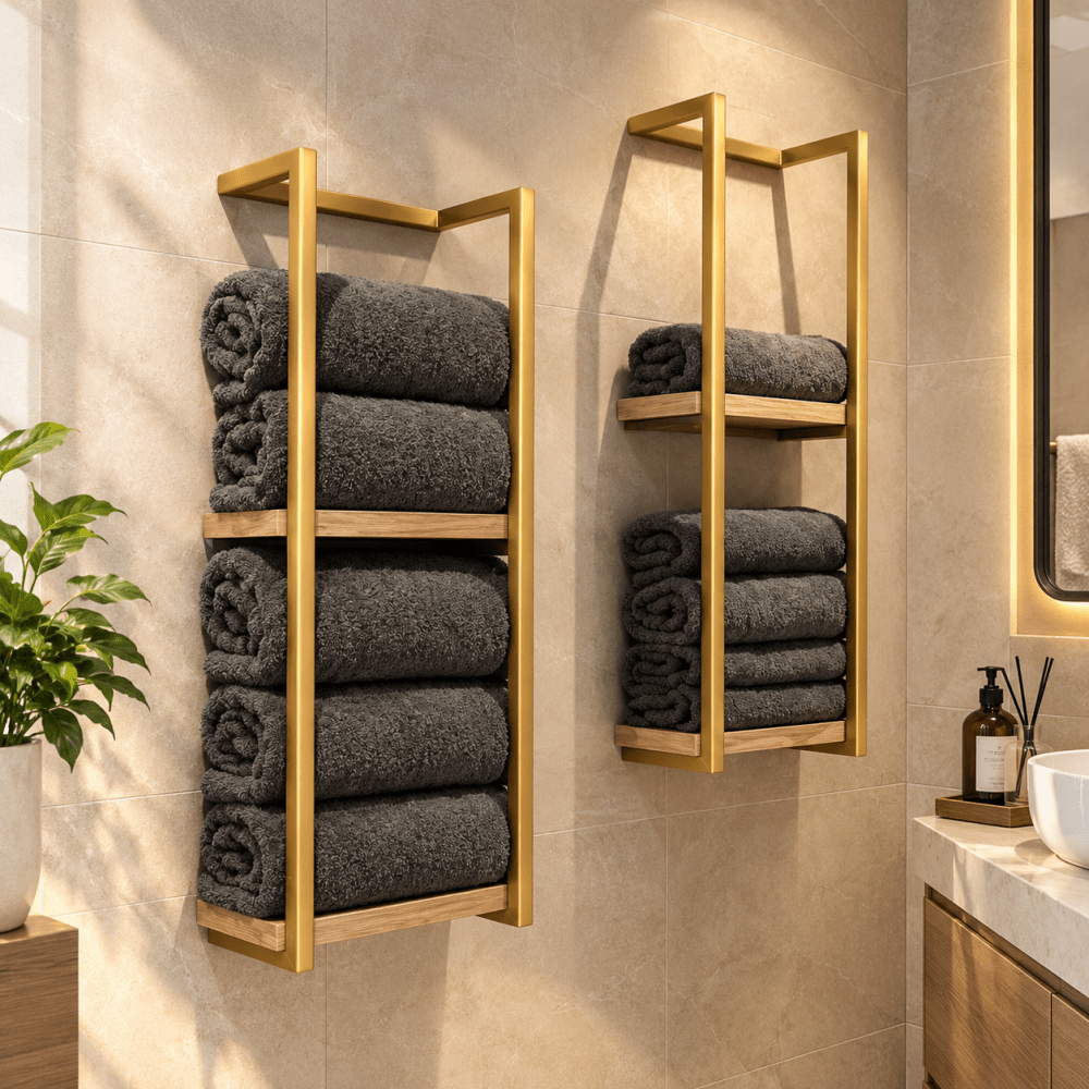 Towel Wall Stand Storage for Towel - myhomestore.com.pk