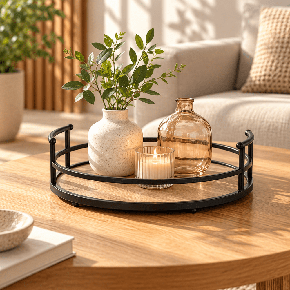 Tray Table Decor Serving Tray - myhomestore.com.pk