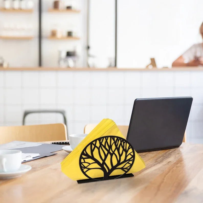 Tree Design Napkin Holder, Decorative Napkin Holder, Decor for Table - myhomestore.com.pk