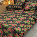 Trendy Printed Bedspread Set for Bedroom – 7 Pcs - myhomestore.com.pk