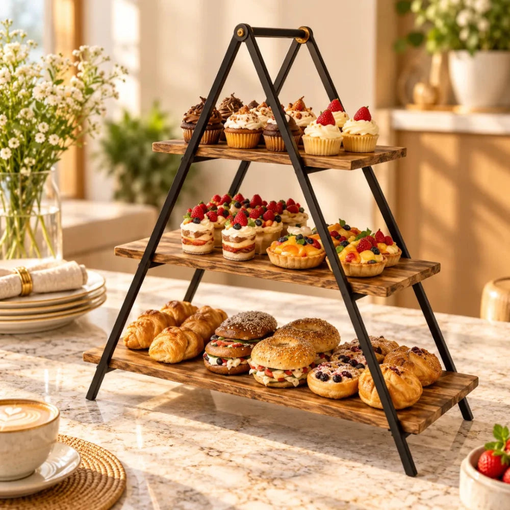 Triangle 3 Tier Shelves - myhomestore.com.pk
