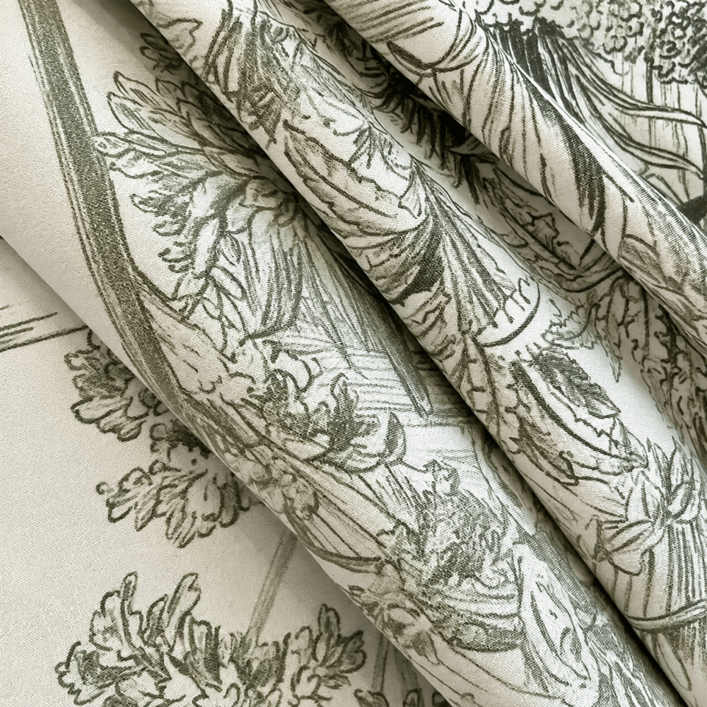 Tropical Forest Plant Printed Bedding Duvet Set - myhomestore.com.pk