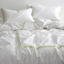 Two Lines Embroidery Duvet Set - myhomestore.com.pk