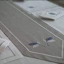 Leafy Embroidered Table Runner Set - myhomestore.com.pk