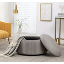 Upholstered Storage Ottoman - myhomestore.com.pk