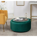 Upholstered Storage Ottoman - myhomestore.com.pk