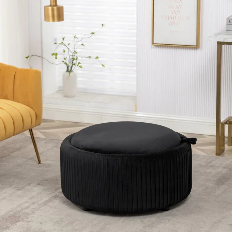 Upholstered Storage Ottoman - myhomestore.com.pk