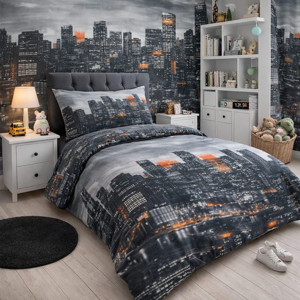 Urban Night Kids Bed - sheet - myhomestore.com.pk