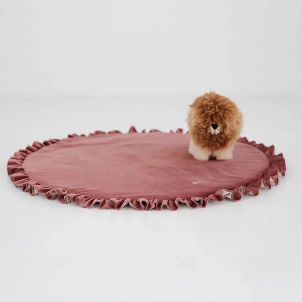 Velvet Baby Rug with Frill - myhomestore.com.pk