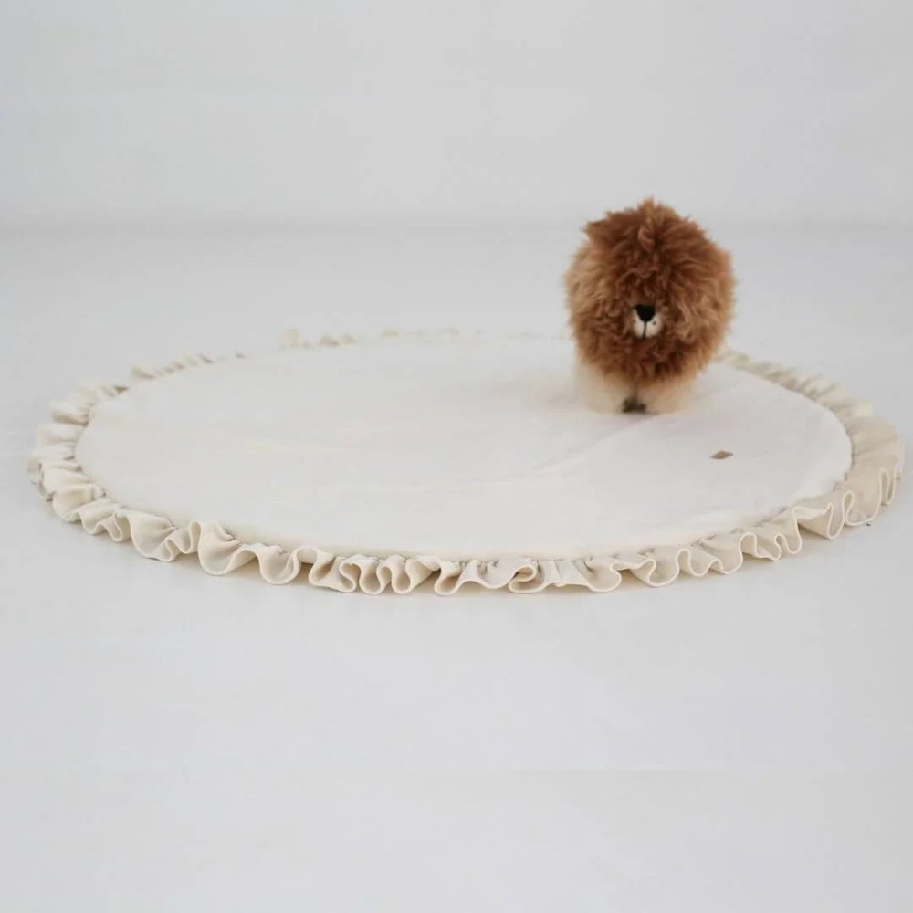 Velvet Baby Rug with Frill - myhomestore.com.pk