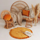 Velvet Baby Rug with Frill - myhomestore.com.pk