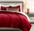 Velvet Bedspread - King - myhomestore.com.pk