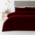 Velvet Box Pleated Duvet Set - myhomestore.com.pk