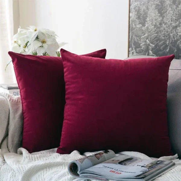 Velvet Cushion Cover - 1 Cushion Cover - myhomestore.com.pk