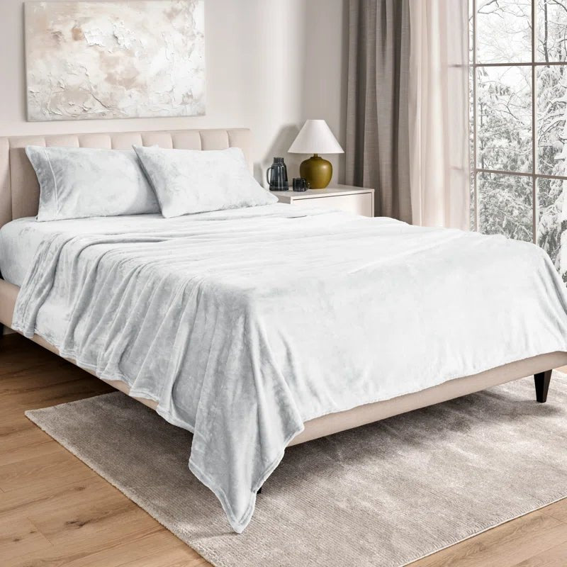 Velvet Flat Sheet - myhomestore.com.pk