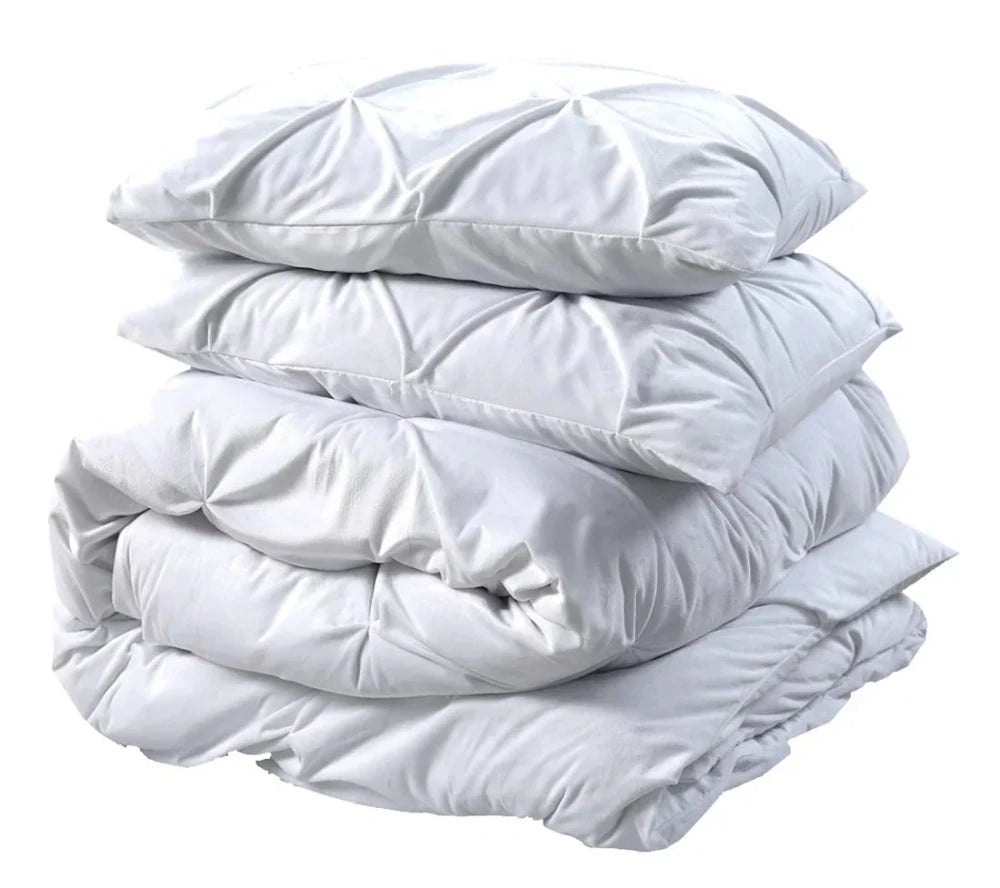 Velvet Pintuck Duvet Set - myhomestore.com.pk