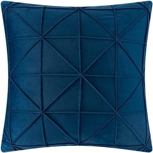 Velvet Pleated Cushion Cover - myhomestore.com.pk