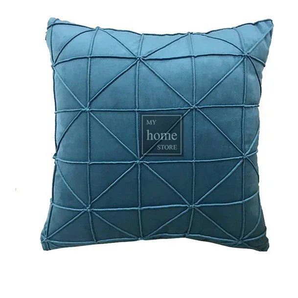 Velvet Pleated Cushion Cover - myhomestore.com.pk