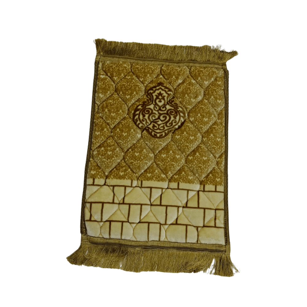 Velvet Quilted Foam Kids Prayer Mat - myhomestore.com.pk