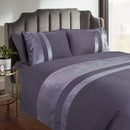 Velvet Stripe Duvet Set - myhomestore.com.pk
