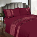 Velvet Stripe Duvet Set - myhomestore.com.pk