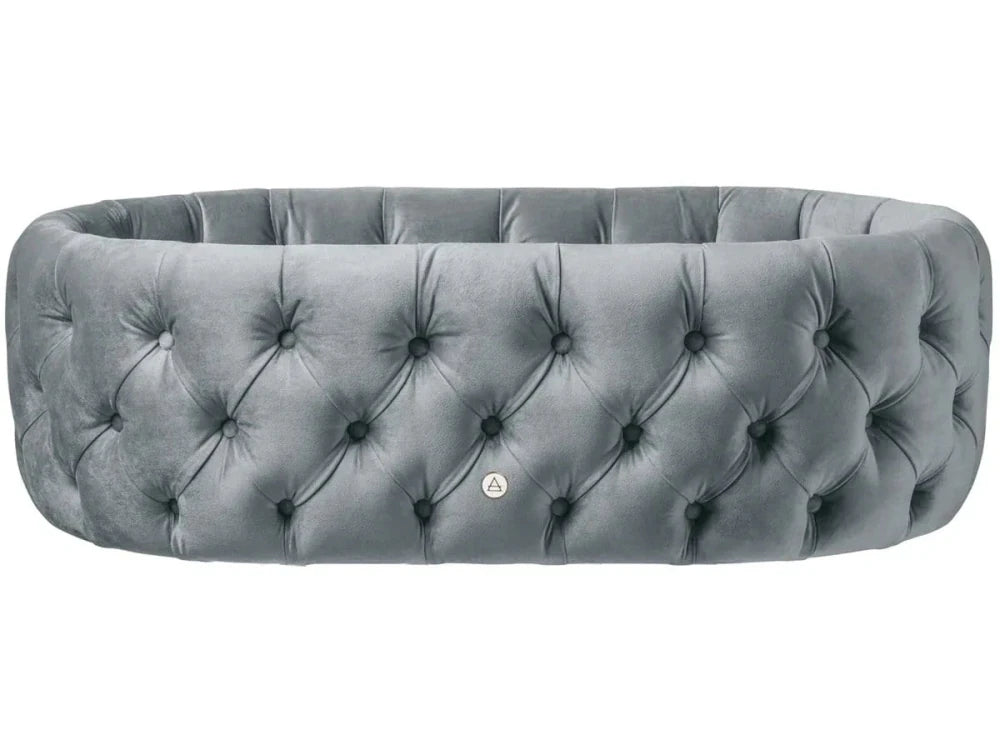Velvet Tufted Bassinet - myhomestore.com.pk