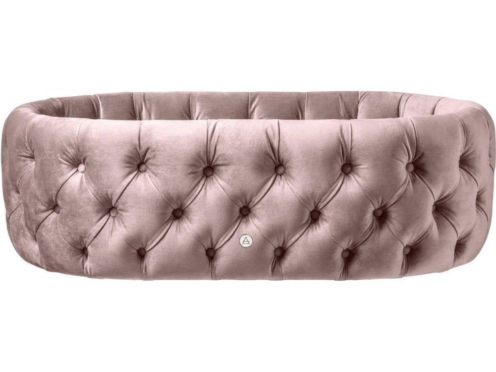 Velvet Tufted Bassinet - myhomestore.com.pk