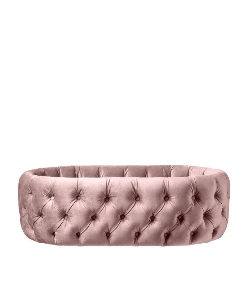 Velvet Tufted Bassinet - myhomestore.com.pk