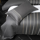 Vertical Ribbon & Lace Duvet Set - myhomestore.com.pk