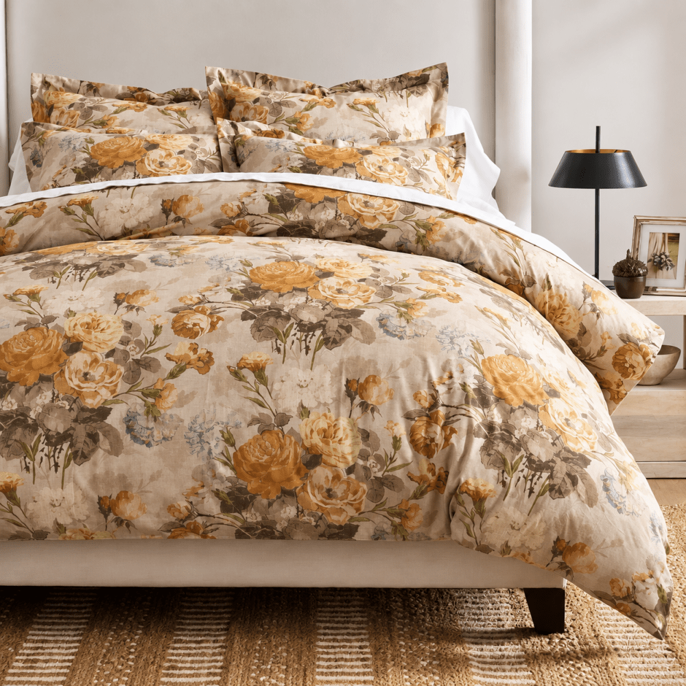 Vivienne Printing Style Printed Duvet Set - myhomestore.com.pk