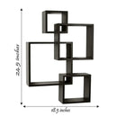 Wall shelves 4 Box set - myhomestore.com.pk